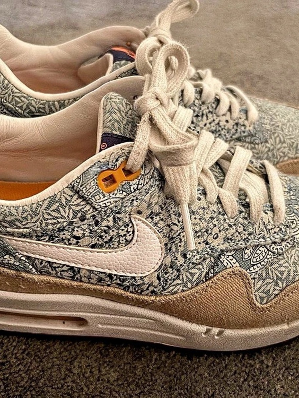 Nike Liberty of London x Nike Wmns Air Max 1 QS 'Blue Recall' QS Blue Recall
